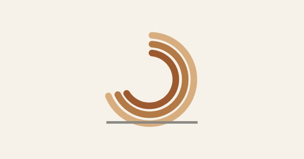 Illustration en arcs cognac symbolisant la boucle professionnelle entre entreprise et formation, Le Cas Concret.